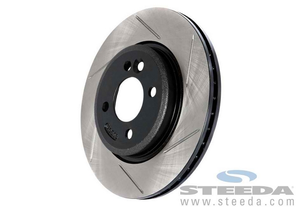StopTech Slotted Mustang Front Rotors (05-10)